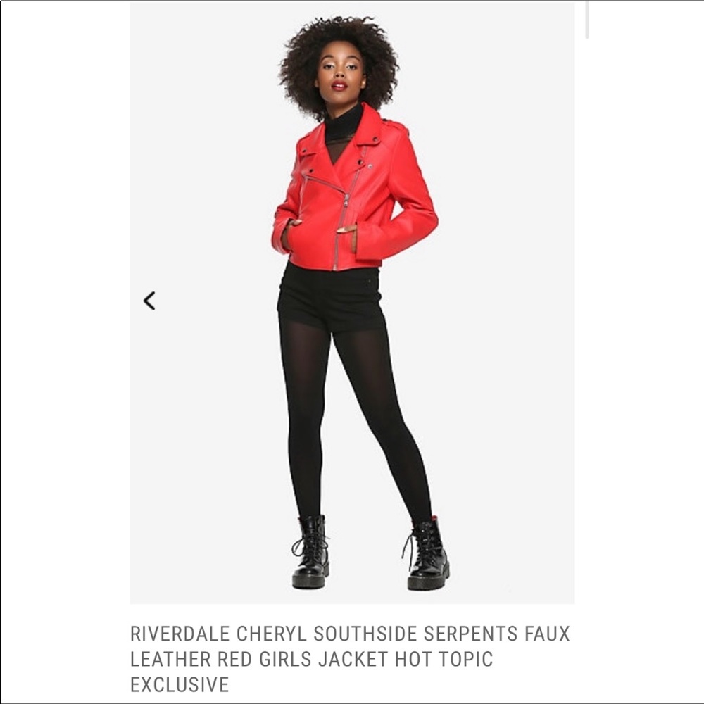 Riverdale “South side Serpents” Red Leather Jacket